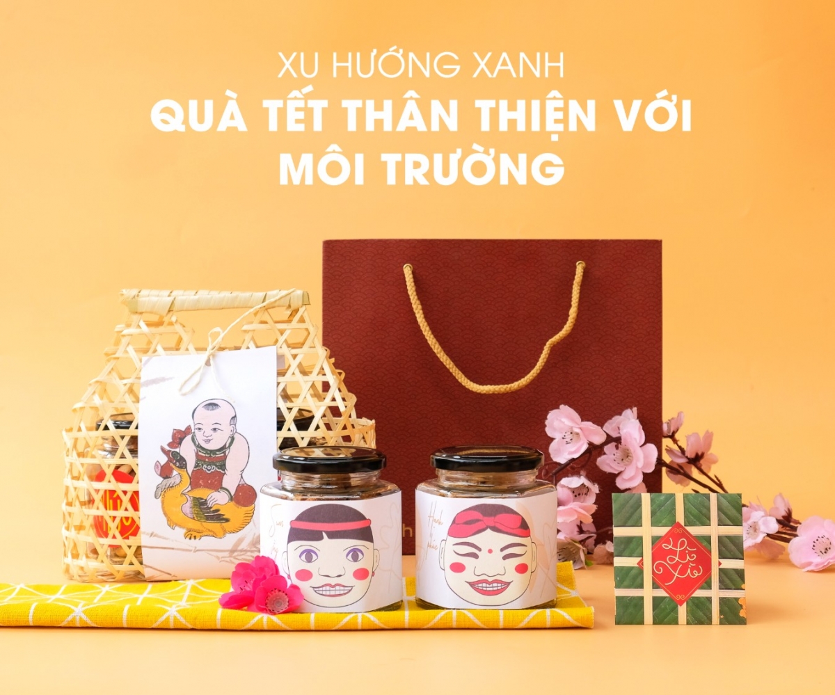 Quà Tết xanh thân thiện với môi trường dịp Tết Nguyên đán Bính Ngọ 2026