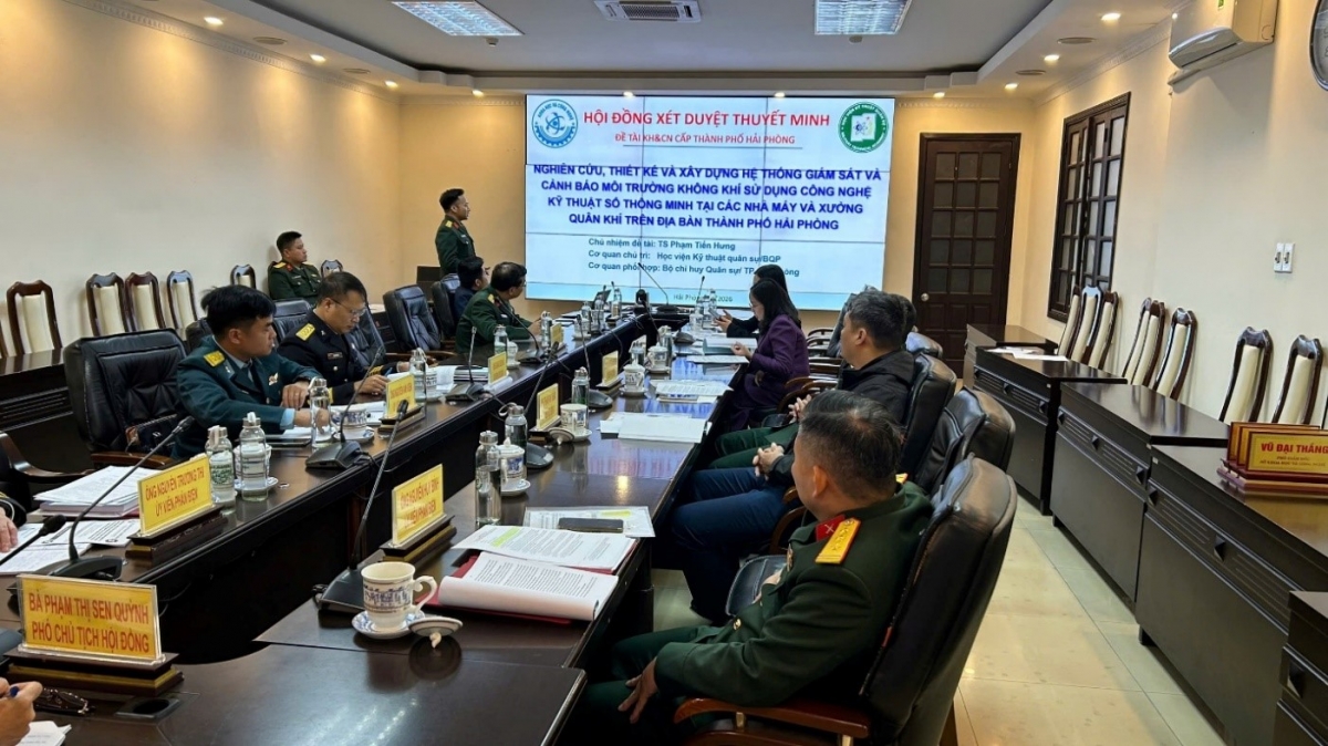 Học viện Kỹ thuật quân sự đăng ký chủ trì thực hiện nhiệm vụ. 