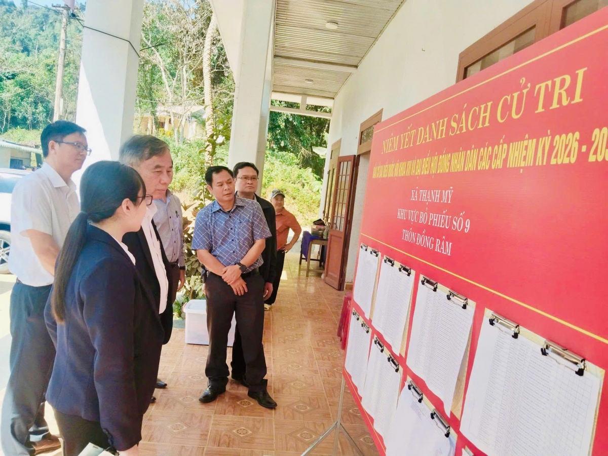 xã Thạnh Mỹ có 09 đơn vị bầu cử đại biểu HĐND xã, bầu 19 đại biểu, với tổng số 5.929 cử tri được niêm yết tại 12 điểm (11 khu vực bỏ phiếu và trụ sở UBND xã)