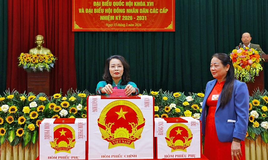 Lãnh đạo tỉnh Bắc Ninh dự khai mạc bầu cử tại các phường, xã