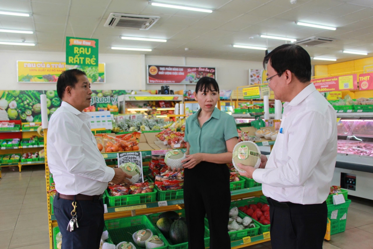 Dưa lưới của Hợp tác xã An Farm vào chuỗi Bách Hóa Xanh Dưa lưới của Hợp tác xã An Farm vào chuỗi Bách Hóa Xanh