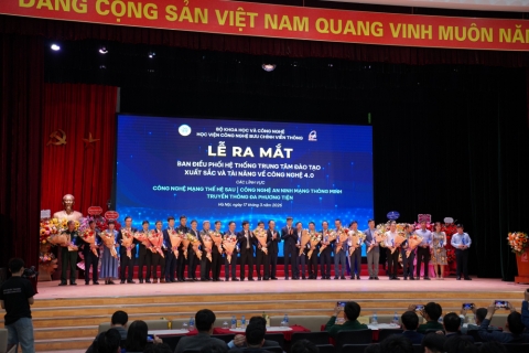 Ra mắt ra mắt Ban điều phối Hệ thống các Trung tâm đào tạo xuất sắc và tài năng về Công nghệ 4.0.