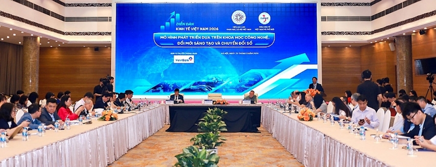 Diễn đàn Kinh tế Việt Nam 2026: Mô hình phát triển dựa trên khoa học công nghệ, đổi mới sáng tạo và chuyển đổi số Diễn đàn Kinh tế Việt Nam 2026: Mô hình phát triển dựa trên khoa học công nghệ, đổi mới sáng tạo và chuyển đổi số