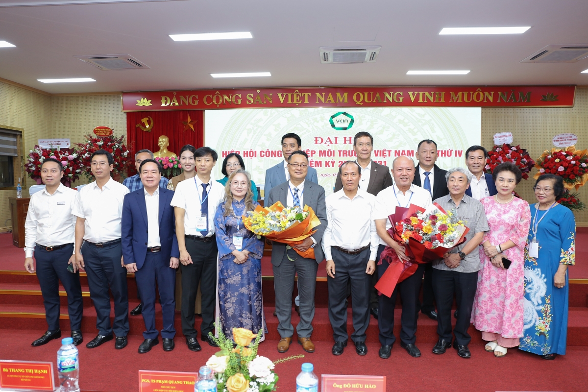 Đại hội Hiệp hội Công nghiệp môi trường Việt Nam lần thứ IV diễn ra thành công tốt đẹp