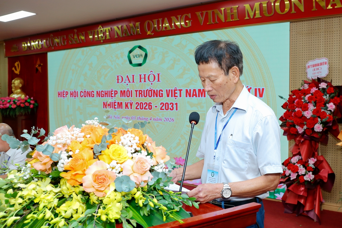 Đại hội Hiệp hội Công nghiệp môi trường Việt Nam lần thứ IV diễn ra thành công tốt đẹp