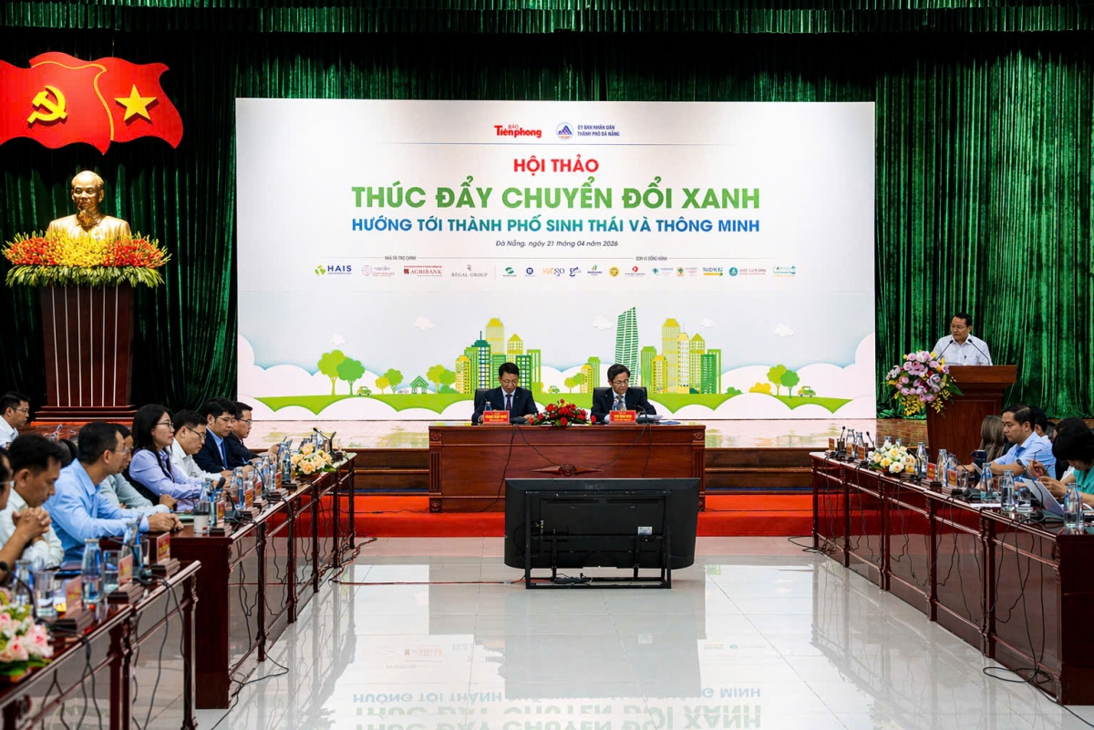 Hội thảo “Thúc đẩy chuyển đổi xanh, hướng tới thành phố sinh thái và thông minh”