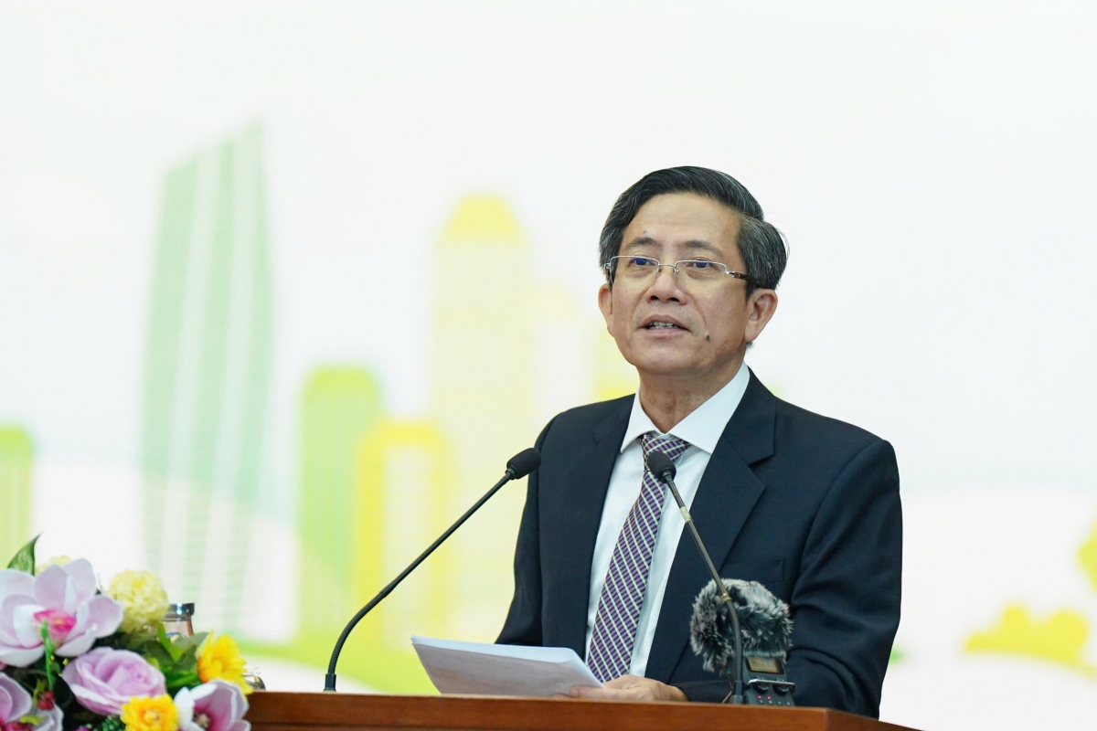 Phó Chủ tịch UBND TP Đà Nẵng Trần Nam Hưng phát biểu tại hội thảo