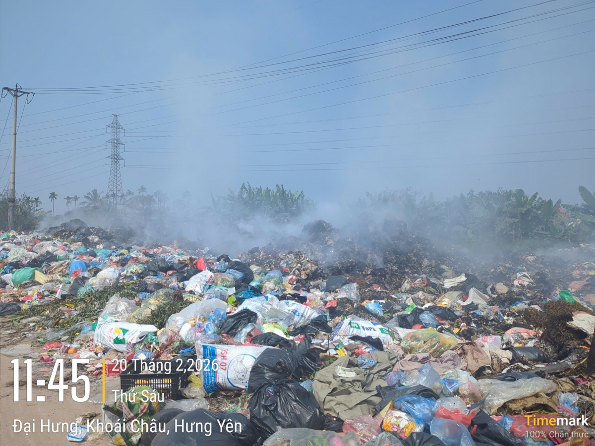 Hưng Yên phấn đấu đến hết năm 2027 xử lý dứt điểm toàn bộ lượng rác thải tồn lưu trên địa bàn tỉnh