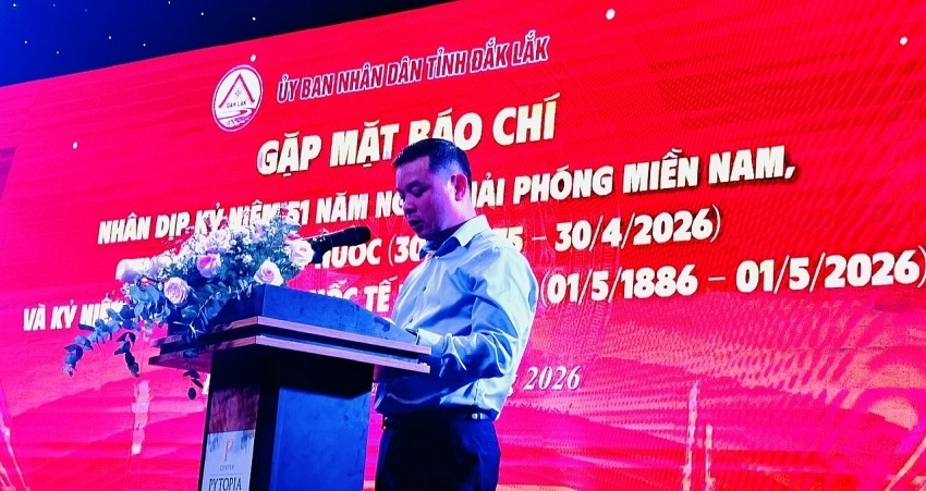 Đắk Lắk tăng cường phối hợp với báo chí, lan tỏa hình ảnh địa phương nhân dịp 30/4 và 1/5