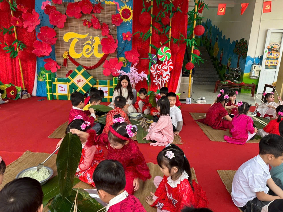 Mầm non Hải Lộc: Thực hiện tốt kế hoạch “Xây dựng trường mầm non lấy trẻ làm trung tâm”