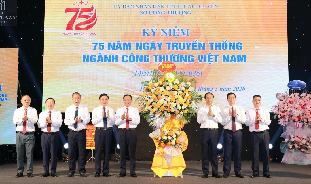 Thái Nguyên kỷ niệm 75 năm Ngành Công Thương: Khẳng định sứ mệnh lịch sử dẫn dắt nền kinh tế Thái Nguyên kỷ niệm 75 năm Ngành Công Thương: Khẳng định sứ mệnh lịch sử dẫn dắt nền kinh tế