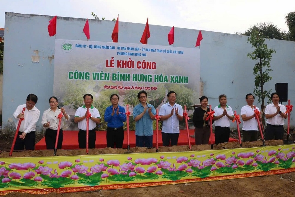 TP.Hồ Chí Minh phát động Ngày Chủ nhật xanh, lan tỏa lối sống xanh tại Phường Bình Hưng Hòa
