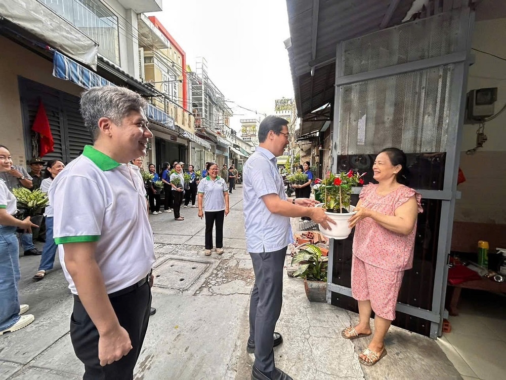 TP.Hồ Chí Minh phát động Ngày Chủ nhật xanh, lan tỏa lối sống xanh tại Phường Bình Hưng Hòa