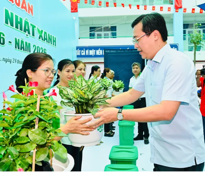TP.Hồ Chí Minh phát động Ngày Chủ nhật xanh, lan tỏa lối sống xanh tại Phường Bình Hưng Hòa