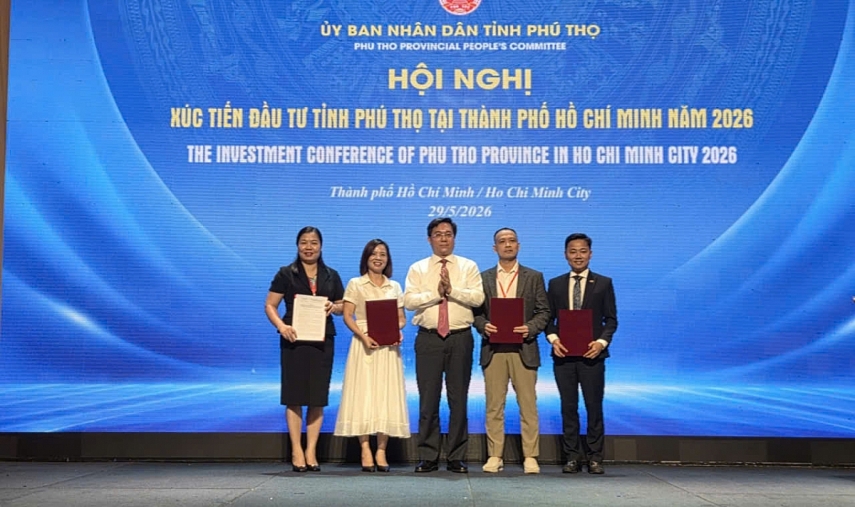 Phú Thọ: Xúc tiến đầu tư năm 2026 tại phía Nam với chủ đề Phú Thọ: Xúc tiến đầu tư năm 2026 tại phía Nam với chủ đề