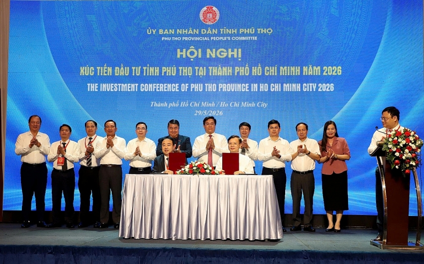Phú Thọ: Xúc tiến đầu tư năm 2026 tại phía Nam với chủ đề Phú Thọ: Xúc tiến đầu tư năm 2026 tại phía Nam với chủ đề