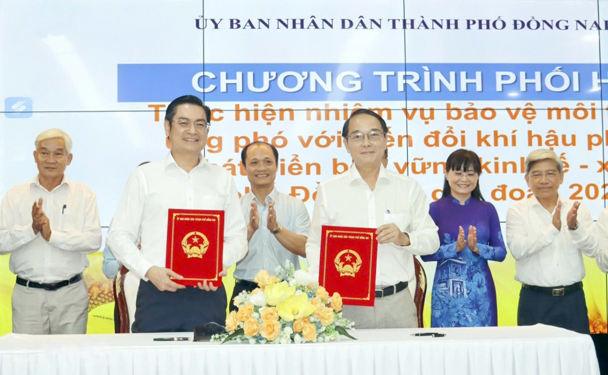 Thành phố Đồng Nai: bảo vệ môi trường trở thành nền tảng hướng tới đô thị xanh hàng đầu phía Nam Thành phố Đồng Nai: bảo vệ môi trường trở thành nền tảng hướng tới đô thị xanh hàng đầu phía Nam