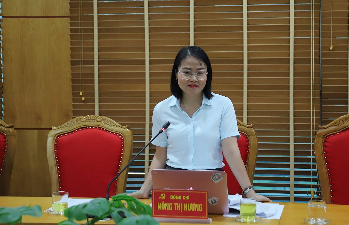 Đoàn khảo sát của Ban Tổ chức Trung ương làm việc với Ban Tổ chức Tỉnh ủy Cao Bằng về việc thực hiện Nghị quyết 26-NQ/TW