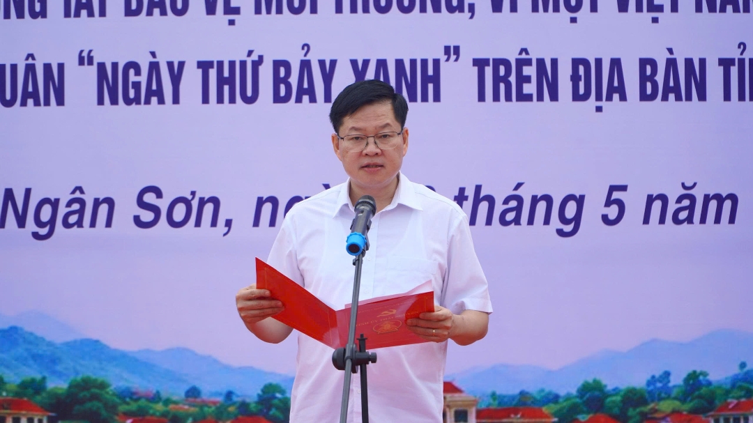 Thái Nguyên đồng loạt ra quân phát động xây dựng đô thị văn minh, xã nông thôn mới xanh - sạch - đẹp gắn với “Ngày thứ Bảy xanh” năm 2026
