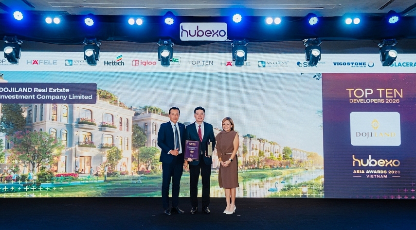 DOJILAND tiếp tục khẳng định dấu ấn tại giải thưởng quốc tế Hubexo Asia Awards