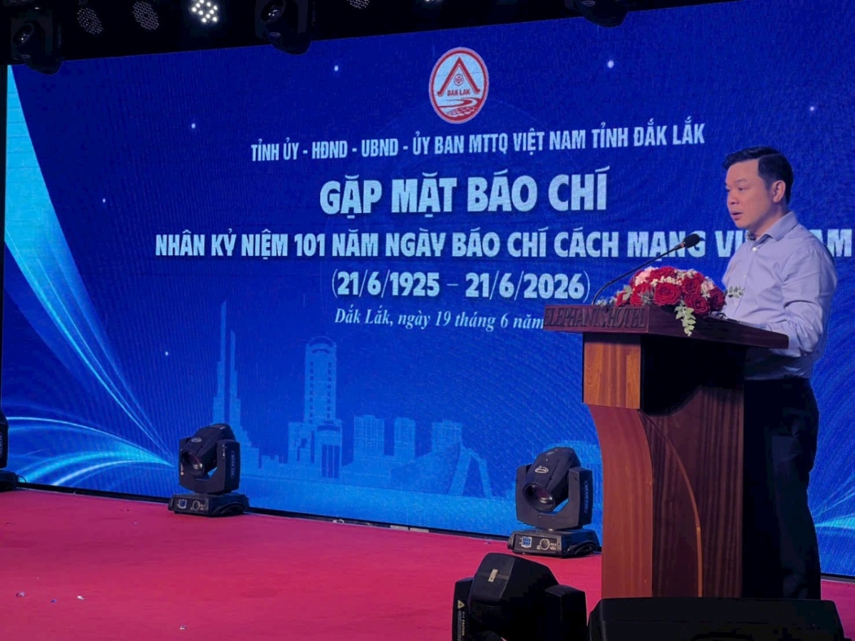 Đắk Lắk tri ân đội ngũ người làm báo nhân kỷ niệm 101 năm Ngày Báo chí Cách mạng Việt Nam