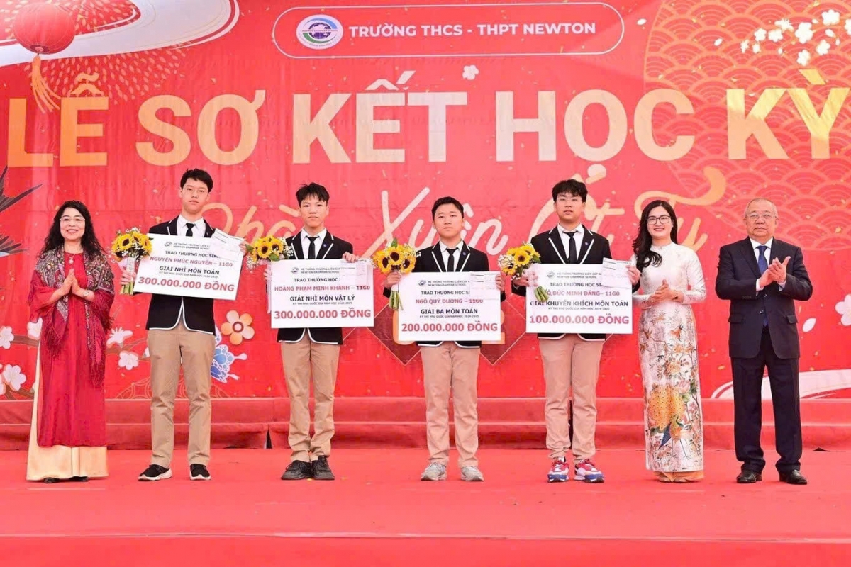 Điều đặc biệt ở trường liên cấp Newton: Nơi sản sinh ra hàng loạt thủ khoa, bội thu học bổng từ các trường đại học tốp đầu thế giới