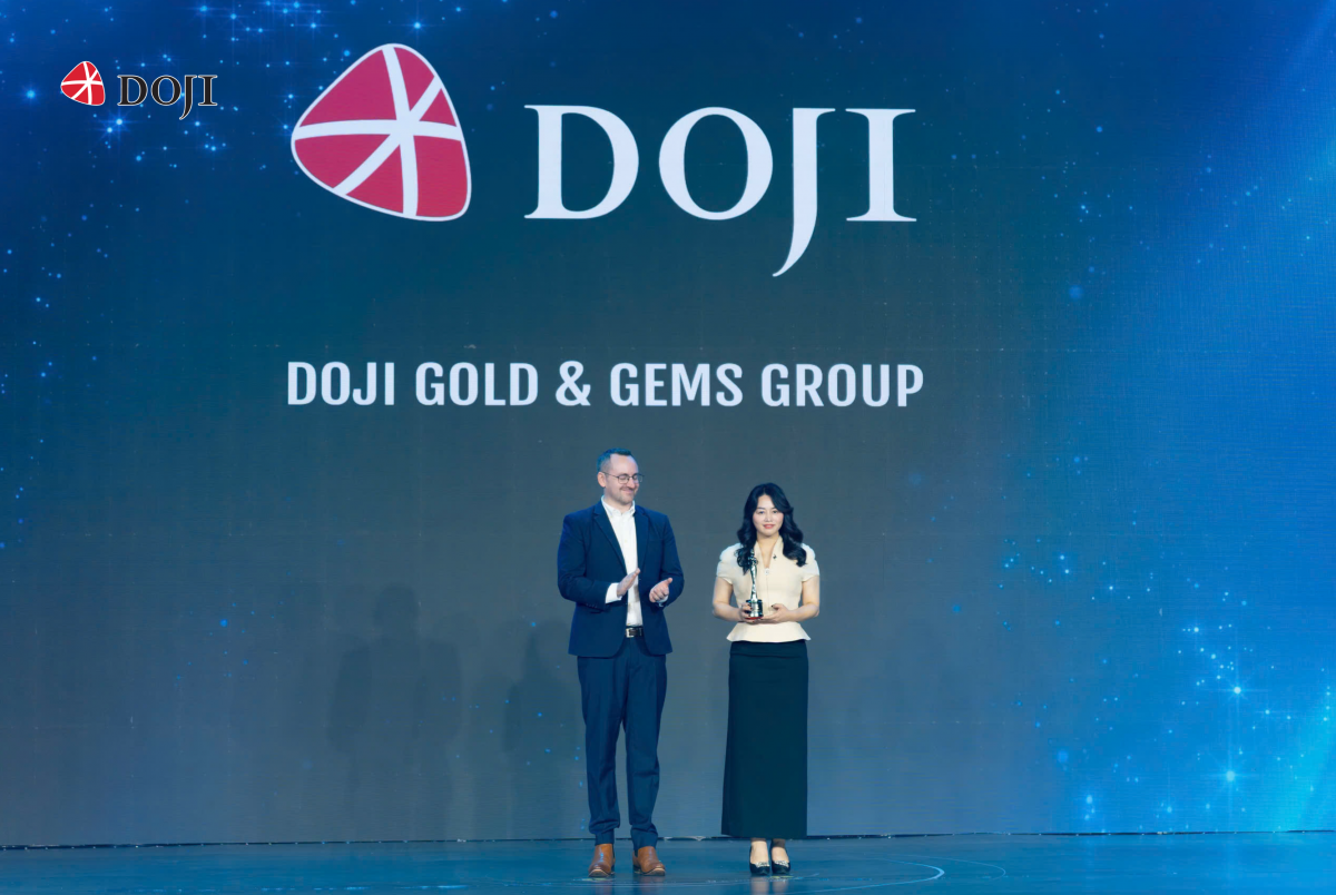 DOJI lần thứ tư được vinh danh “nơi làm việc tốt nhất châu Á”