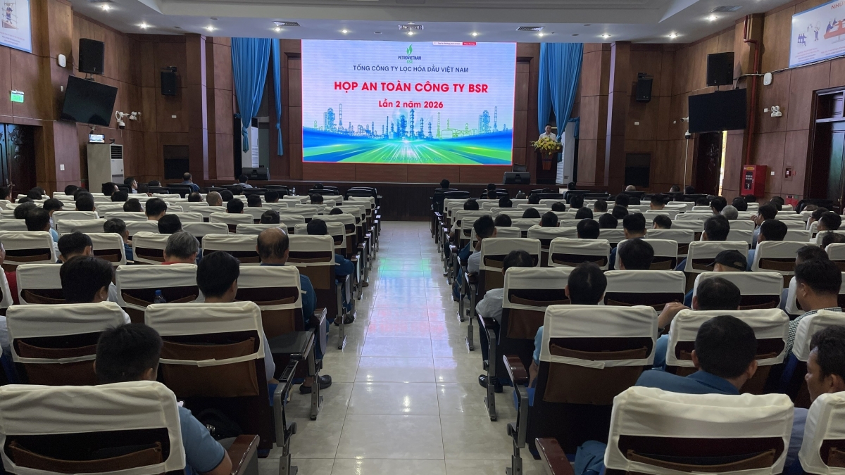 Toàn cảnh buổi họp an toàn BSR lần 2 năm 2026