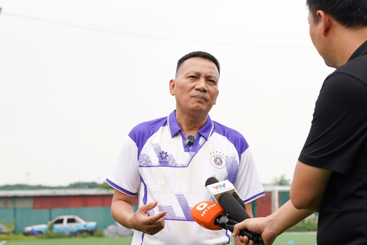 Ông Triệu Quang Hà, Giám đốc Trung tâm Bóng đá Cộng đồng Hà Nội FC