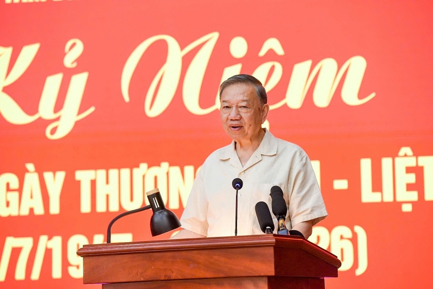 Tổng Bí thư, Chủ tịch nước Tô Lâm thăm và tặng quà thương binh, bệnh binh tại Bắc Ninh Tổng Bí thư, Chủ tịch nước Tô Lâm thăm và tặng quà thương binh, bệnh binh tại Bắc Ninh