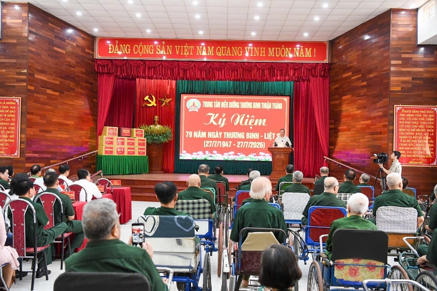 Tổng Bí thư, Chủ tịch nước Tô Lâm thăm và tặng quà thương binh, bệnh binh tại Bắc Ninh Tổng Bí thư, Chủ tịch nước Tô Lâm thăm và tặng quà thương binh, bệnh binh tại Bắc Ninh