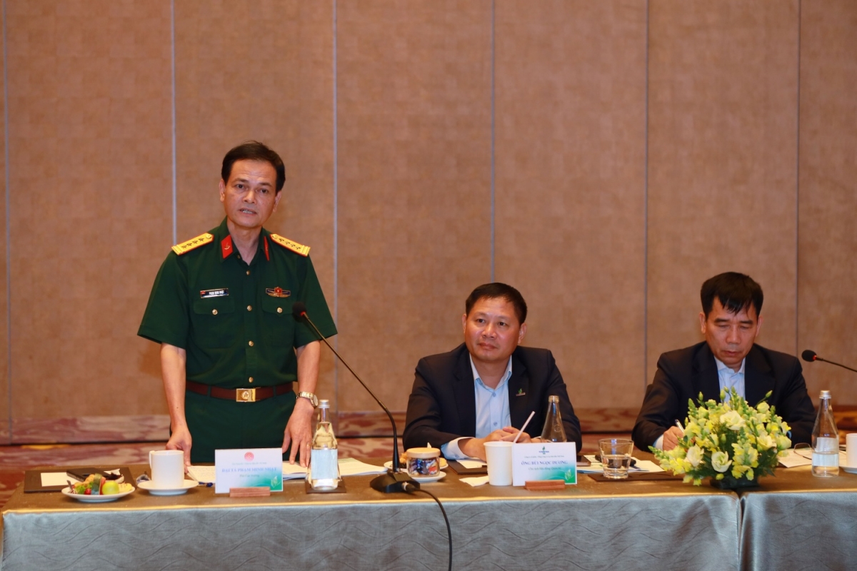 Đại tá Phạm Minh Nhật - Phó Cục trưởng Cục Xăng dầu đánh giá công trình nghiên cứu của BSR đã tháo gỡ được các vấn đề để bảo đảm nhiên liệu đặc chủng quốc phòng đạt các tiêu chuẩn khắt khe