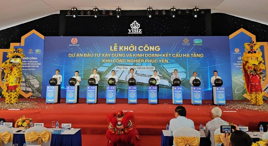 Phú Thọ giao 18,9 ha đất cho dự án Khu công nghiệp Phúc Yên để thu hút các dòng vốn FDI chất lượng cao