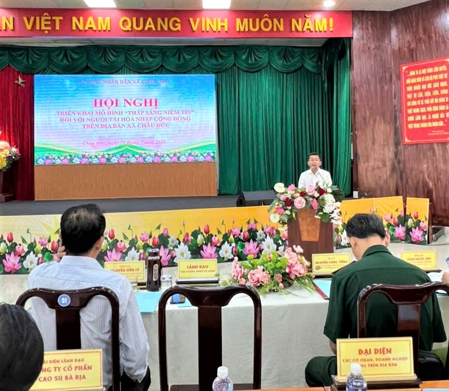 TP.HCM: Ngân hàng Chính sách xã hội Châu Đức tuyên truyền chính sách tín dụng đối với người chấp hành xong án phạt tù