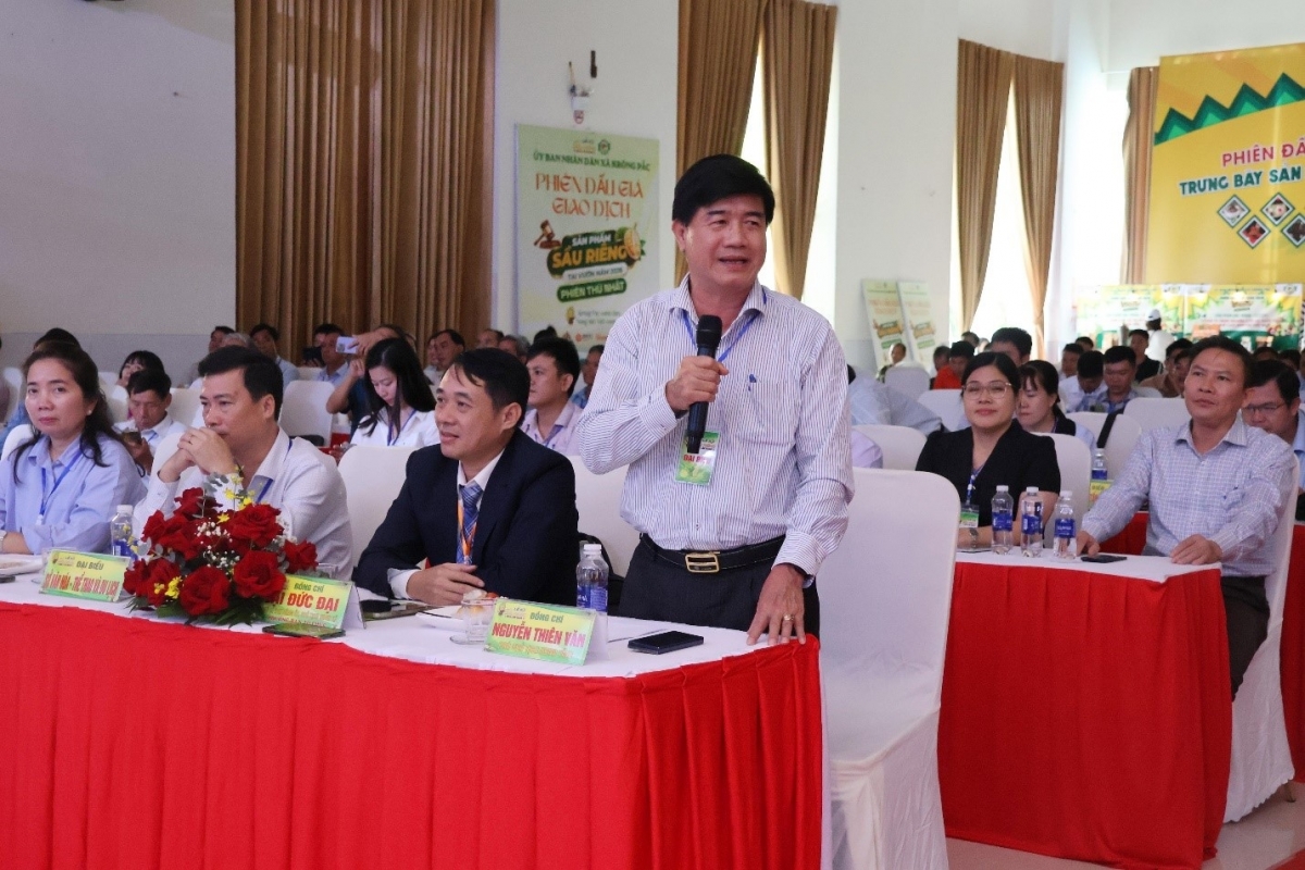 Đắk Lắk phát triển ngành hàng sầu riêng theo hướng xanh, nâng cao giá trị xuất khẩu bền vững
