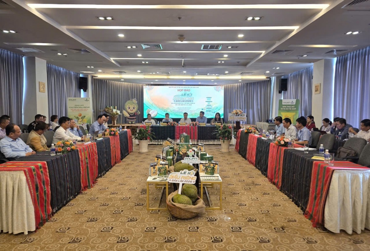 Đắk Lắk hướng tới phát triển ngành sầu riêng xanh, bền vững thông qua Lễ hội Sầu riêng năm 2026