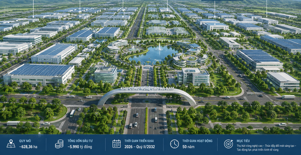 Để Ninh Bình trở thành trung tâm công nghiệp, công nghệ cao của liên vùng và đất nước