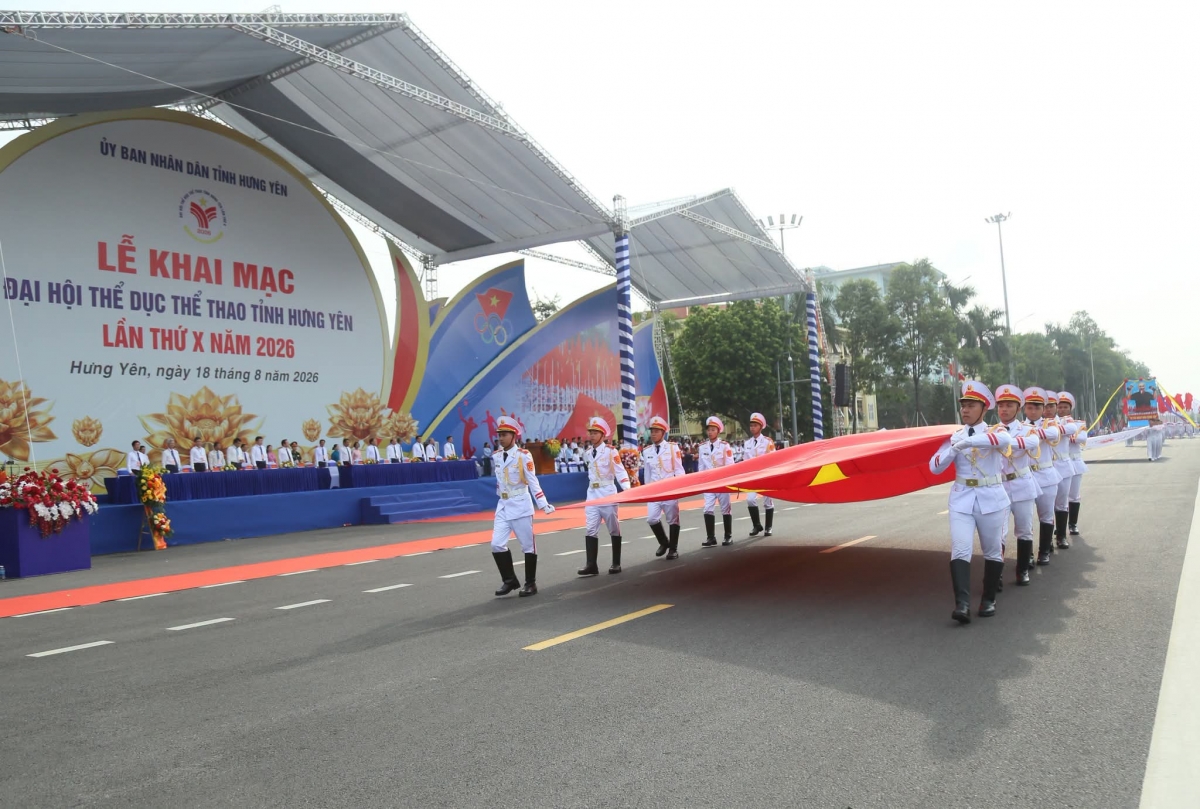 Khai mạc Đại hội Thể dục thể thao tỉnh lần thứ X năm 2026