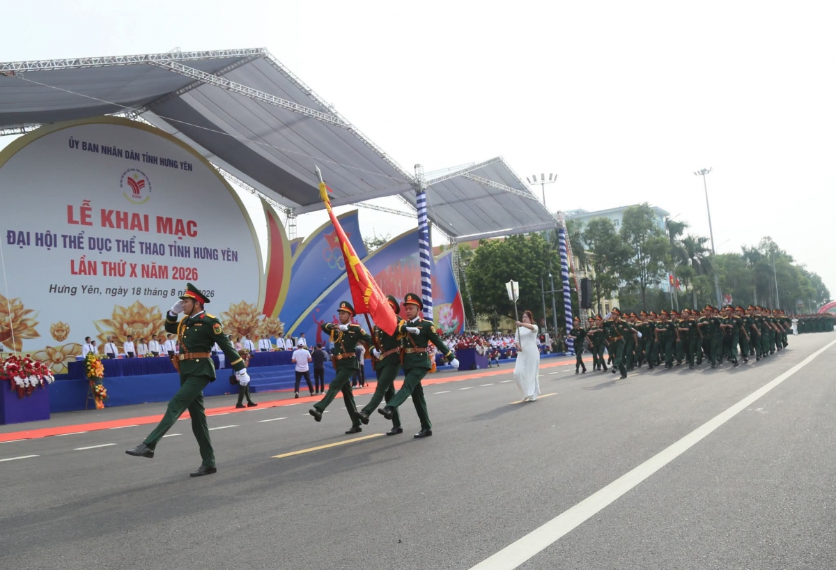 Khai mạc Đại hội Thể dục thể thao tỉnh lần thứ X năm 2026