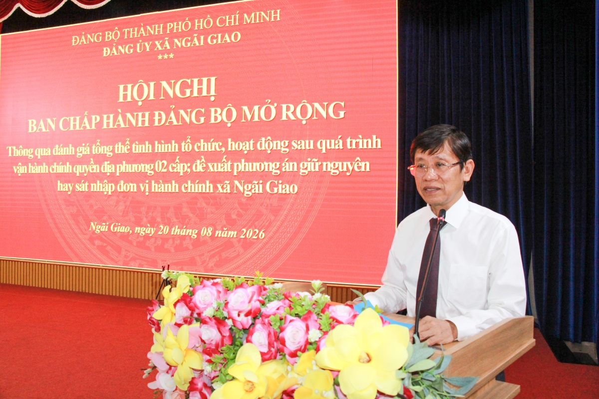 TP.HCM: Xã Ngãi Giao ưu tiên phát triển công nghiệp đô thị, gắn với bảo vệ môi trường bền vững