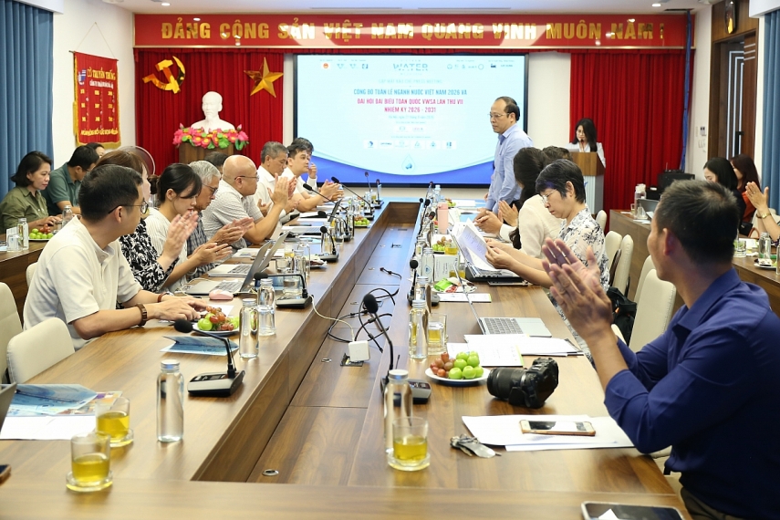 Vietnam Water Week 2026 có chủ đề “Chuyển đổi số - Tăng cường khả năng thích ứng của ngành Nước trong kỷ nguyên mới”