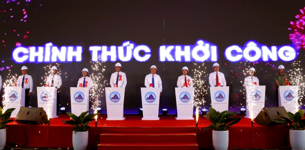 Đà Nẵng khởi công hai dự án hạ tầng trọng điểm hơn 4.293 tỷ đồng