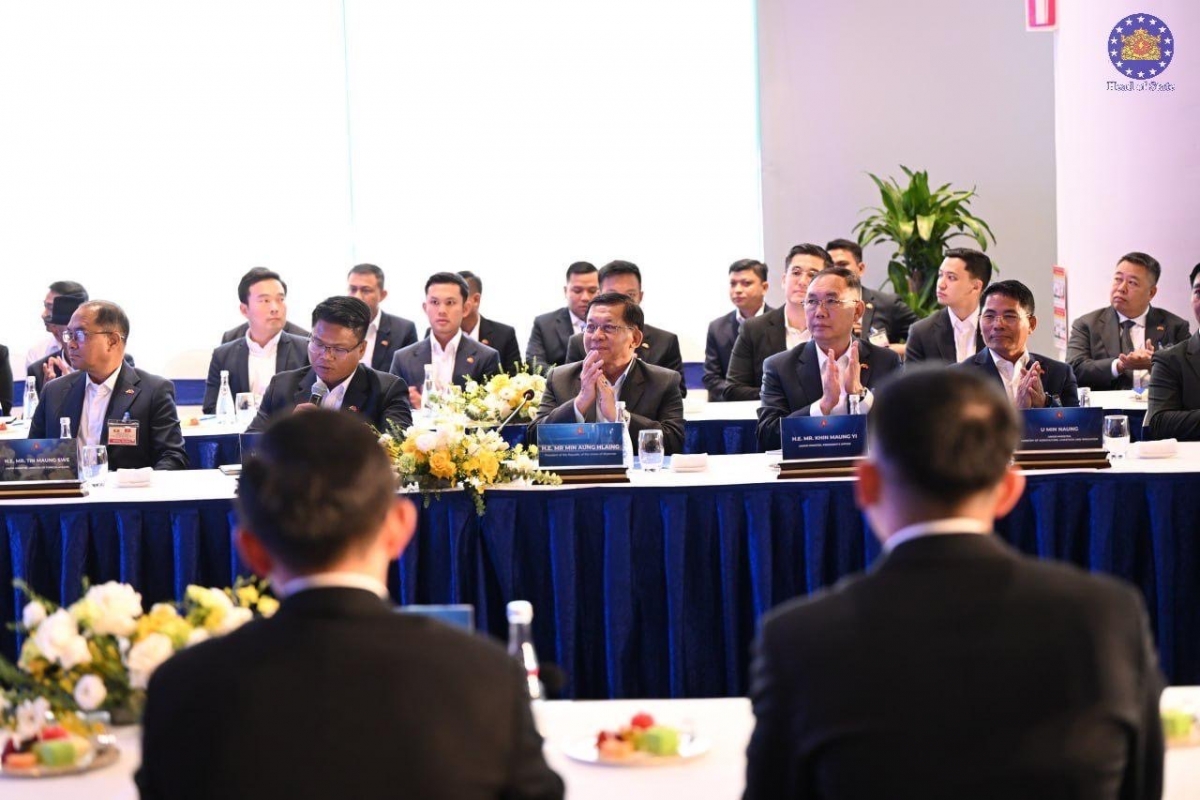 Chuyến thăm của Tổng thống Min Aung Hlaing diễn ra trong bối cảnh Việt Nam và Myanmar đang thúc đẩy quan hệ hợp tác trên nhiều lĩnh vực, có ý nghĩa quan trọng góp phần tăng cường giao lưu, kết nối và mở ra những cơ hội hợp tác mới giữa cộng đồng doanh nghiệp hai nước.