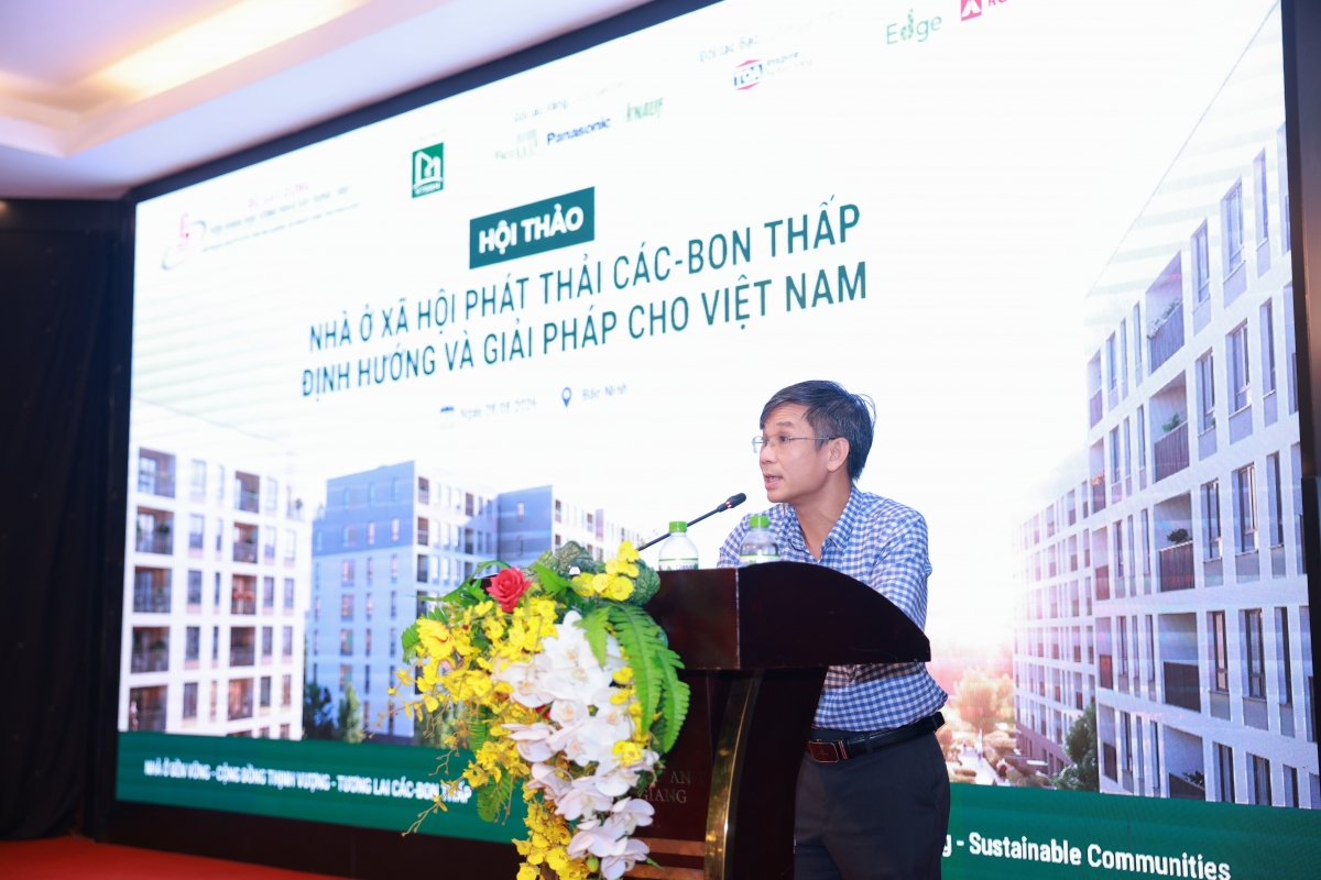 Giải pháp phát thải các–bon thấp cho nhà ở xã hội
