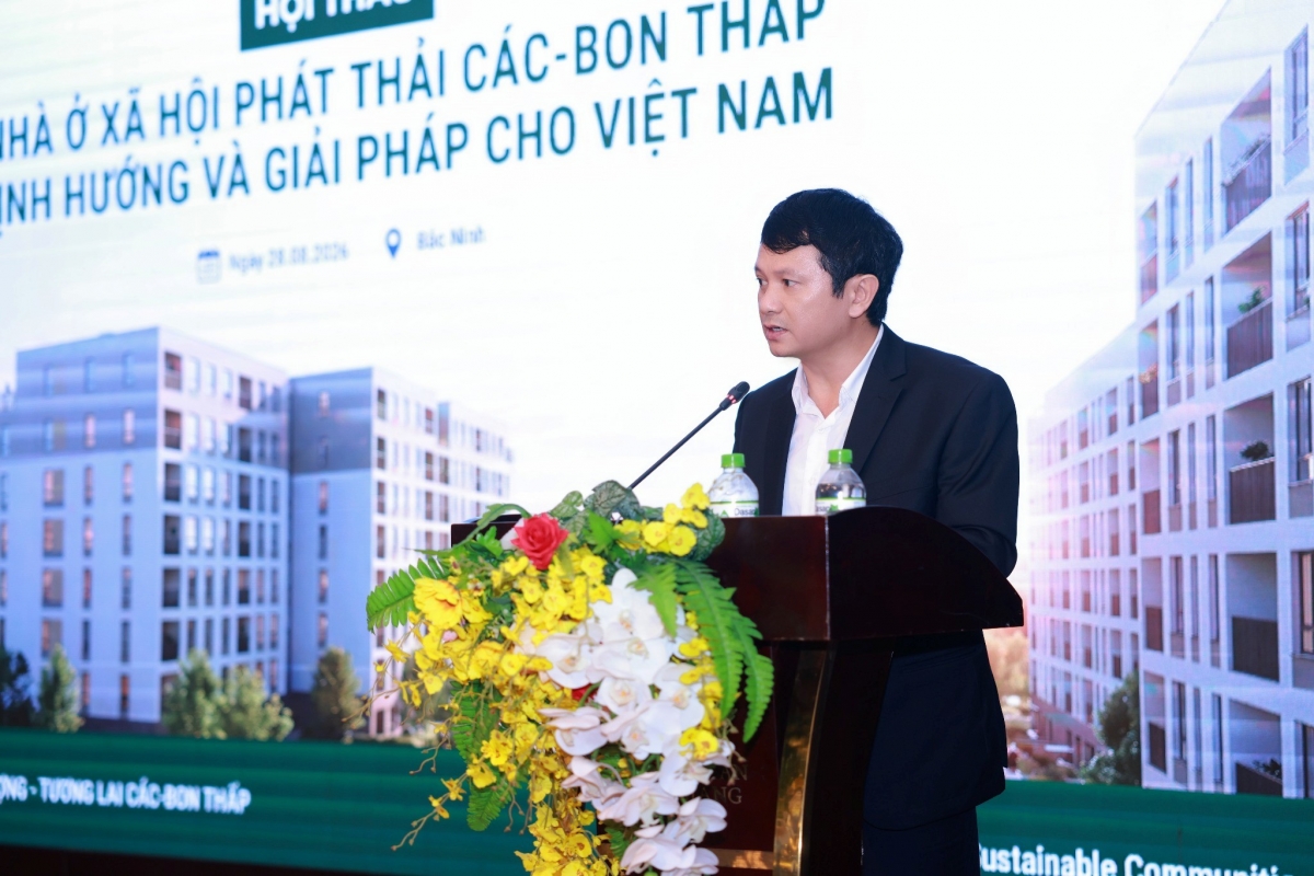 Giải pháp phát thải các–bon thấp cho nhà ở xã hội
