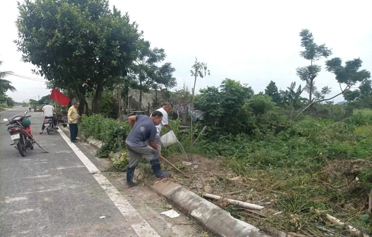 Hoằng Hóa: Ra quân tổng dọn vệ sinh môi trường