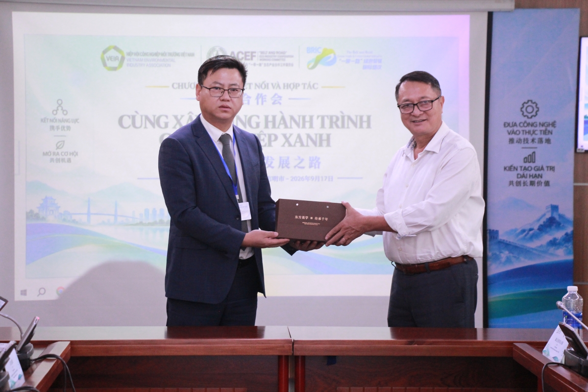 VEIA và ACEF ký kết hợp tác, thúc đẩy phát triển công nghiệp môi trường Việt Nam – Trung Quốc