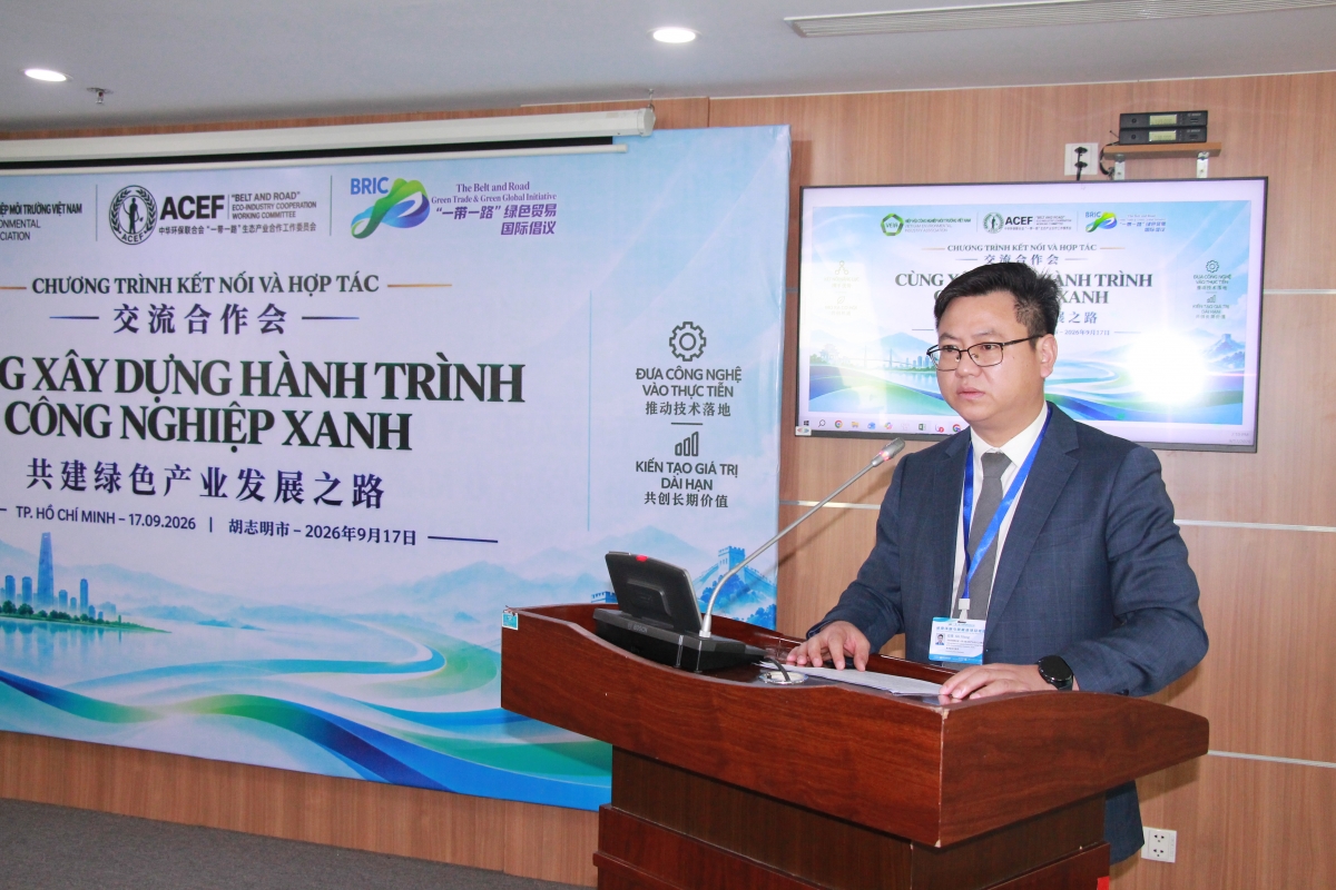 VEIA và ACEF ký kết hợp tác, thúc đẩy phát triển công nghiệp môi trường Việt Nam – Trung Quốc