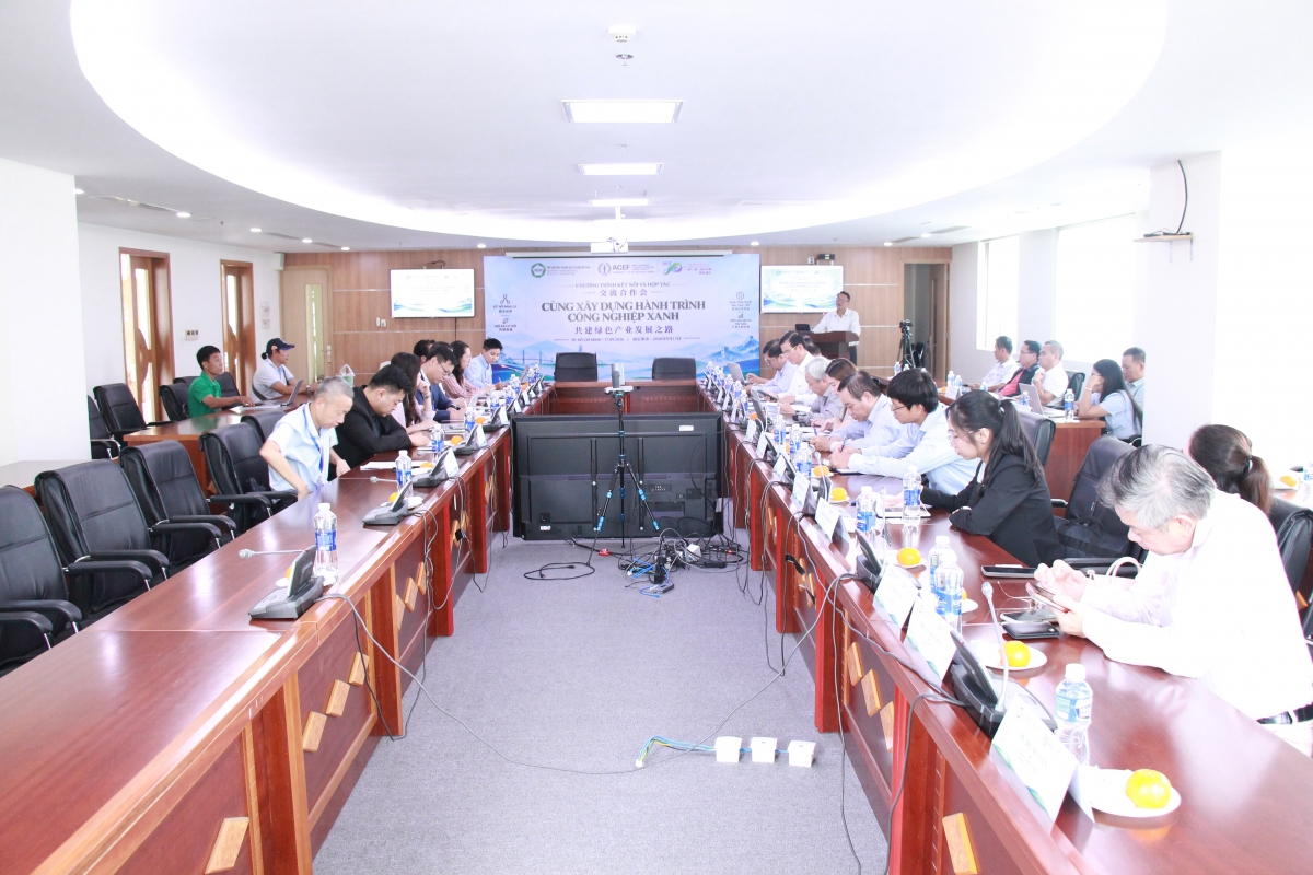 VEIA và ACEF ký kết hợp tác, thúc đẩy phát triển công nghiệp môi trường Việt Nam – Trung Quốc