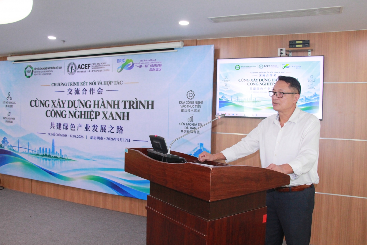 VEIA và ACEF ký kết hợp tác, thúc đẩy phát triển công nghiệp môi trường Việt Nam – Trung Quốc